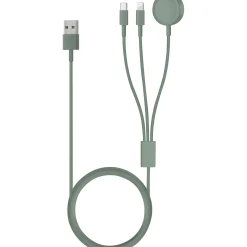 Onetop Cabo De Carregamento 3 Em 1 Verde Fusion