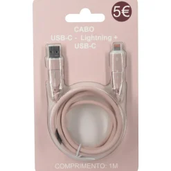 Onetop Cabo de Telémovel Multi Rosa Fusion