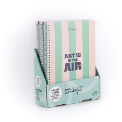 Mr Wonderfull Caderno A4 - Art Is In The Air