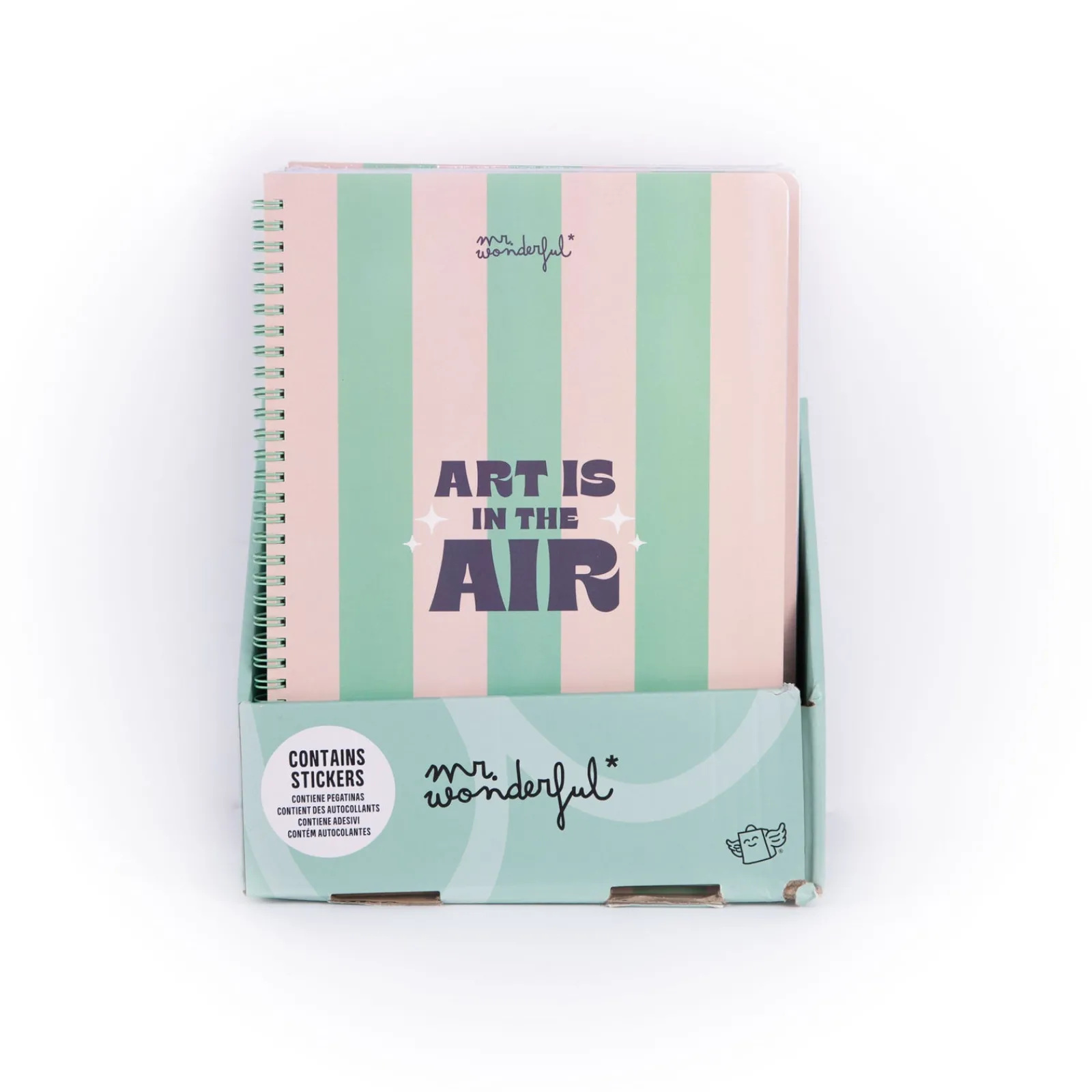 Mr Wonderfull Caderno A4 - Art Is In The Air