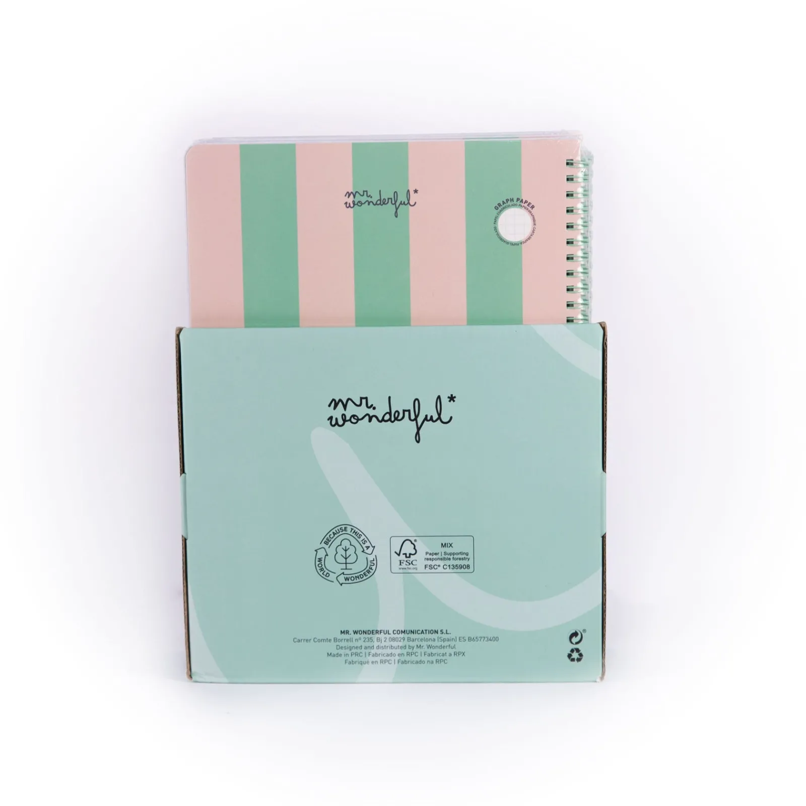 Mr Wonderfull Caderno A4 - Art Is In The Air