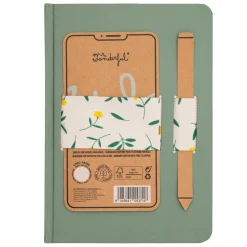 Discount Mr. Wonderful Caderno A5 - Green Ringtones & Notes