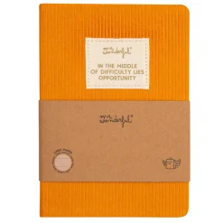 Mr. Wonderful Caderno A5 - Mustard In The Middle