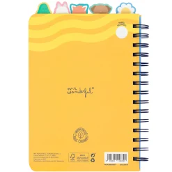 Mr. Wonderful Caderno A5 - Para Grandes Metas