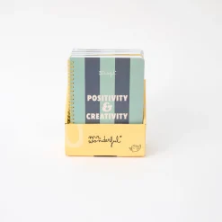 New Mr Wonderfull Caderno A5 - Positivity & Creativity