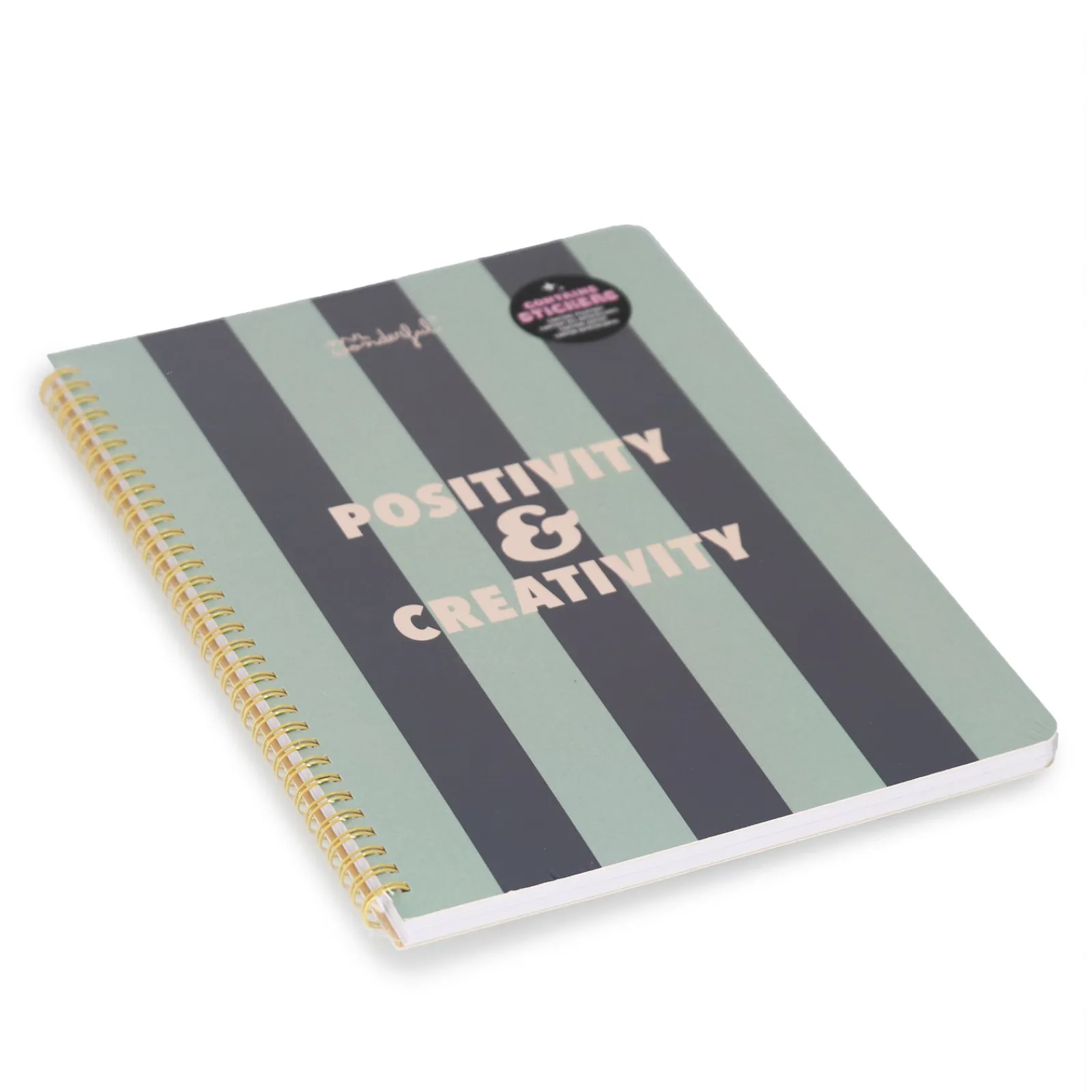 Mr Wonderfull Caderno A4 - Positivity & Creativity