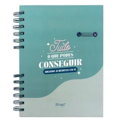 Mr. Wonderful Caderno A5 - Tutto Ciò Che Puoi Realizza