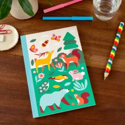 Rex Caderno A5 - Woodland