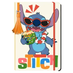 Stitch Caderno A5 Com Glitter