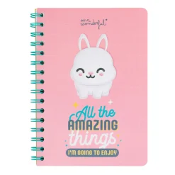 Discount Mr. Wonderful Caderno A5 3D - All The Amazing Things