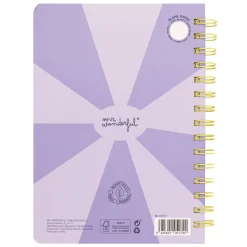 Mr. Wonderful Caderno A5 3D - Olha Como Me Destaco