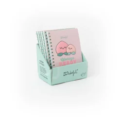 Mr Wonderfull Caderno A5 3D - Pêssego