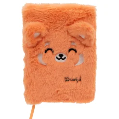 Mr. Wonderful Caderno A5 Peluche - Panda Vermelho