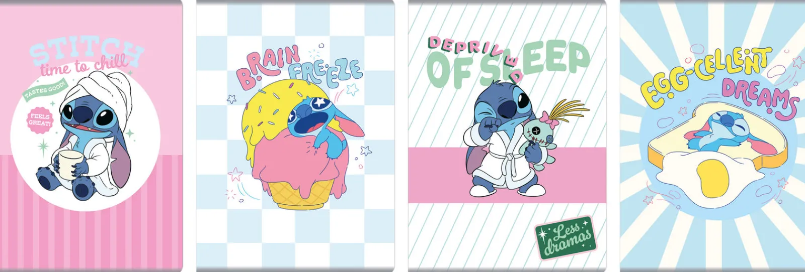 Sale Stitch Caderno A5 (artigo sortido)