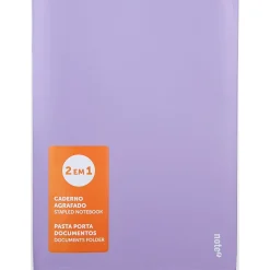 Sale Note! Caderno Agrafado A4 48 Folhas 2Em1 Pastel