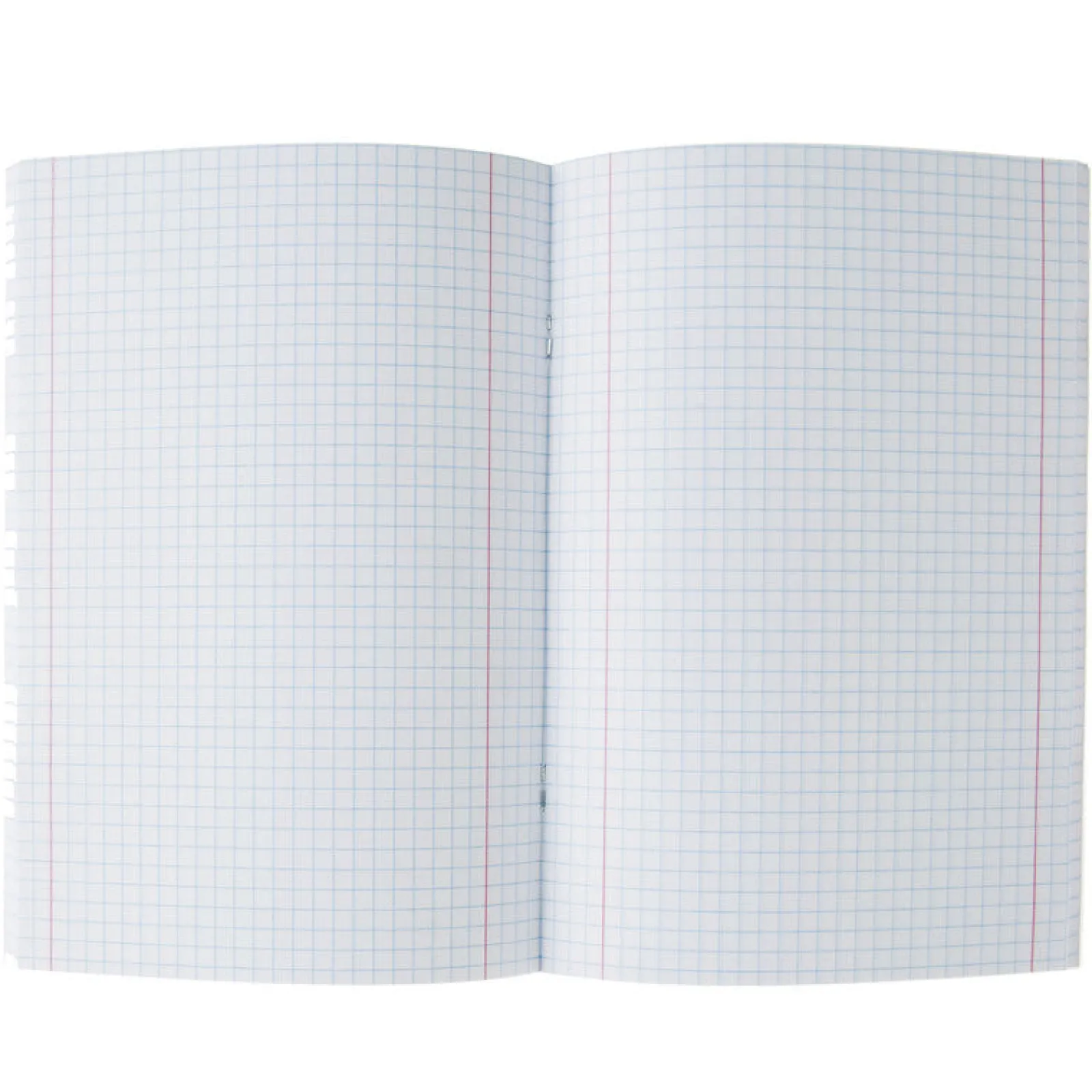 Clearance Note! Caderno Agrafado A4 Capa Preta com Plástico 80 Folhas Quadriculado