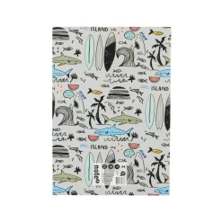 Sale Note! Caderno Agrafado A4 Preto 40 Folhas 60G Beach/Retro