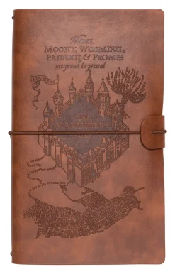 Grupo Erik Caderno Capa Couro - Harry Potter