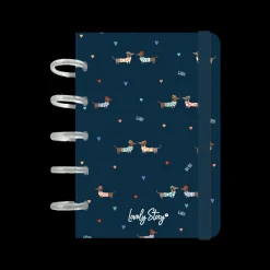 Discount Aurea Caderno De Discos A6 Pautado - Blue Guau