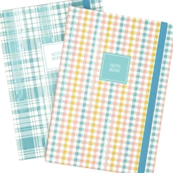 Best Note! Caderno Espiral A5 Capa Dura Liso 96F com Elástico Square