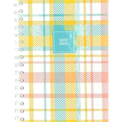 Clearance Note! Caderno Espiral A5 Capa Dura Liso 96F Square