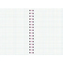 Clearance Note! Caderno Espiral A5 Soft 80 Folhas 80G Quadriculado