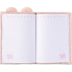 Outras Marcas Caderno Gift A5 80 Folhas Peluche Gata Amarela