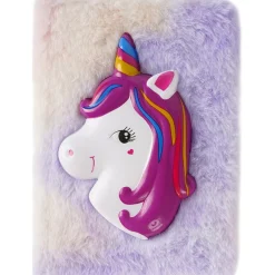 Discount Sem Marca Caderno Gift A5 Peluche Unicorn Sortido