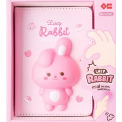 Iigen Caderno Gift A6 Squishy Lazy Rabbit