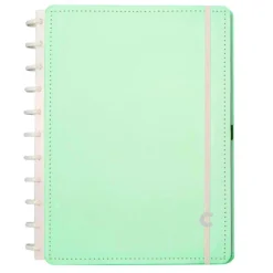 Caderno Inteligente Caderno Grande Verde Pastel