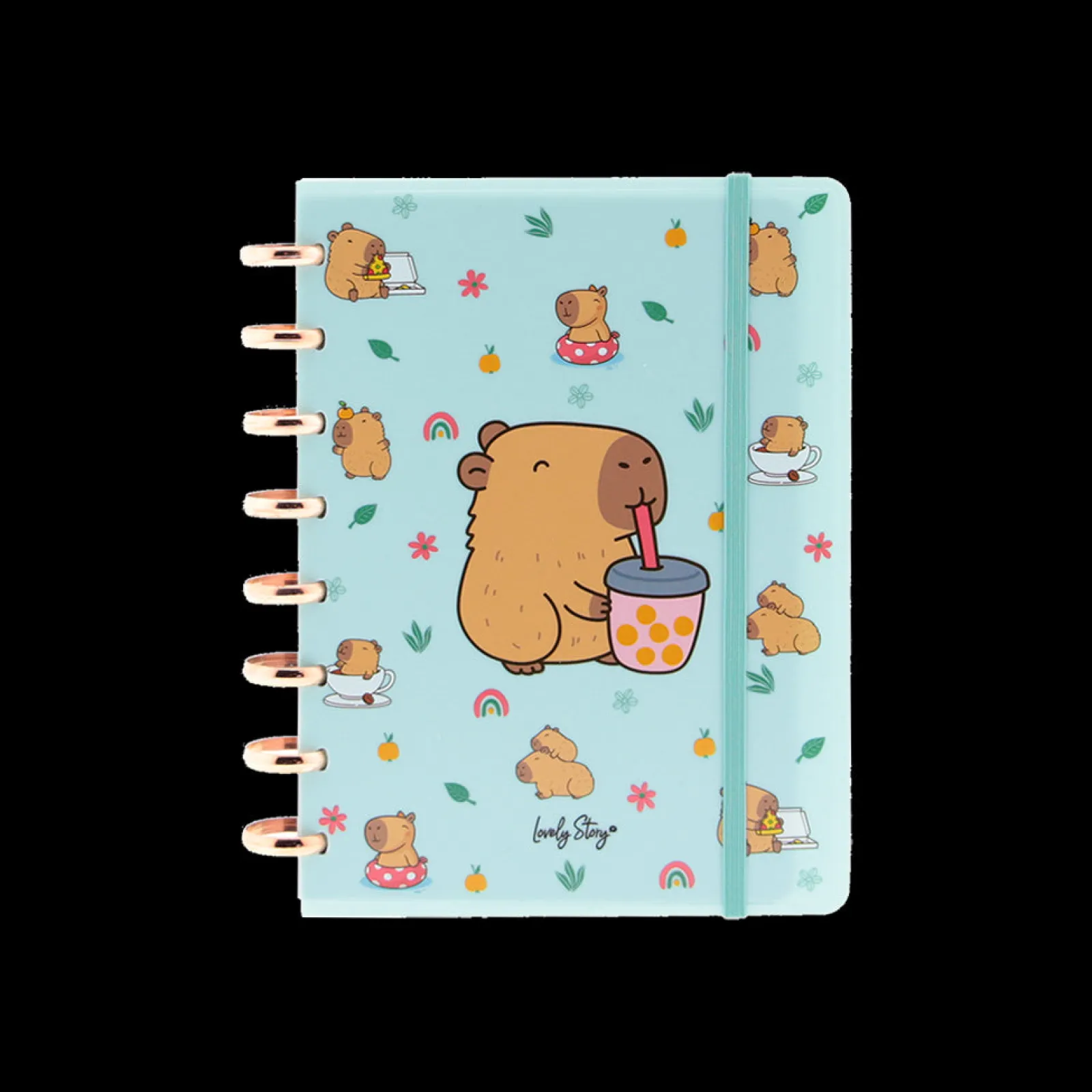 Aurea Caderno Inteligente A5 - Capivara Azul