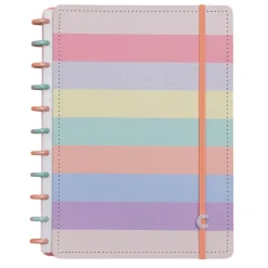 Caderno Inteligente A4 Arco-Íris Pastel