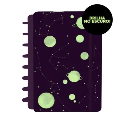 Sale Caderno Inteligente A5 Purple Galaxy Gocase
