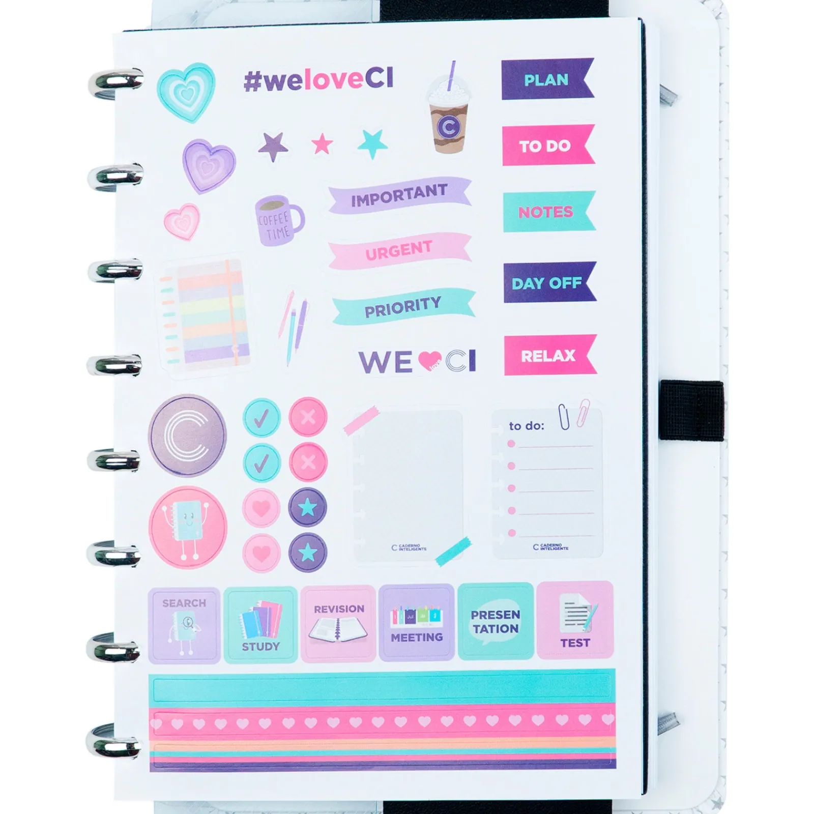 Caderno Inteli. Caderno Inteligente A5 Super Star