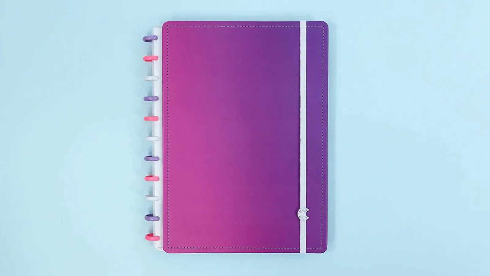 Outlet Caderno Inteligente Espiral A5 Ultraviolet by Yasmin Galvão