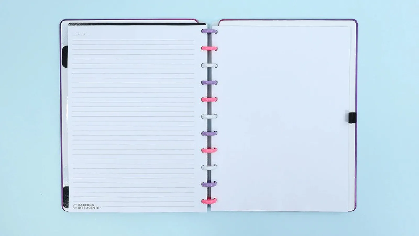 Outlet Caderno Inteligente Espiral A5 Ultraviolet by Yasmin Galvão