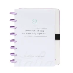 Hot Talia Caderno Smart com Elástico Espiral A5 Pautado Lilás