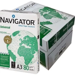 Navigator Caixa 5 Resmas de Papel A3 - 80gr