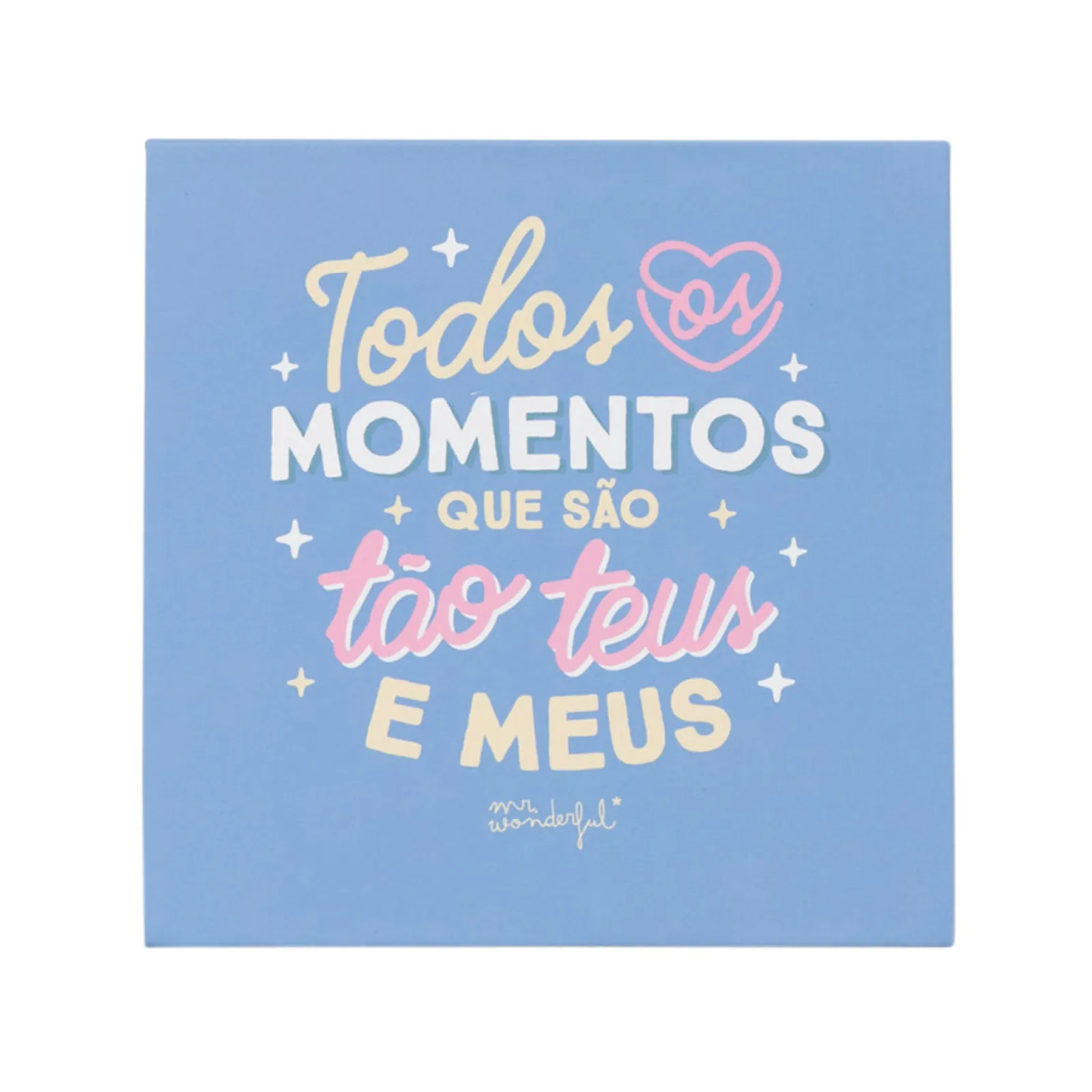 Mr. Wonderful Caixa Com Álbum De Fotos