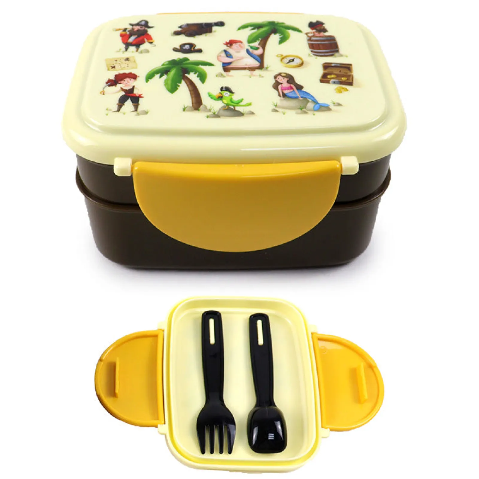 Hot Puckator Caixa Lanche Com Acessórios - Pirata Jolly