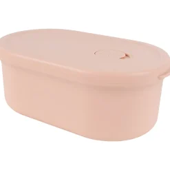 New Kasa Caixa Lanche Silicone Rosa