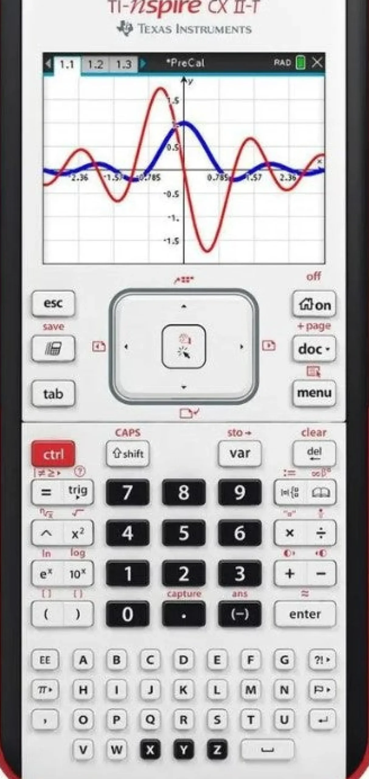 New Texas Calculadora Recondicionada Ti Nspire Cx Ii-T