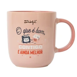 New Mr. Wonderful Caneca - O Que É Bom, Contigo