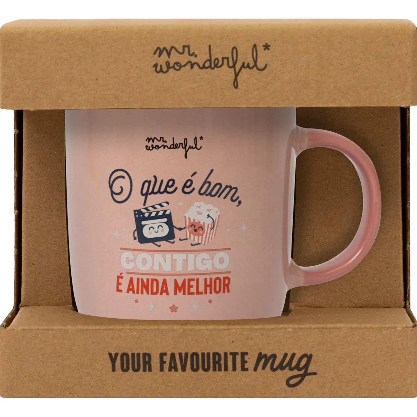 New Mr. Wonderful Caneca - O Que É Bom, Contigo
