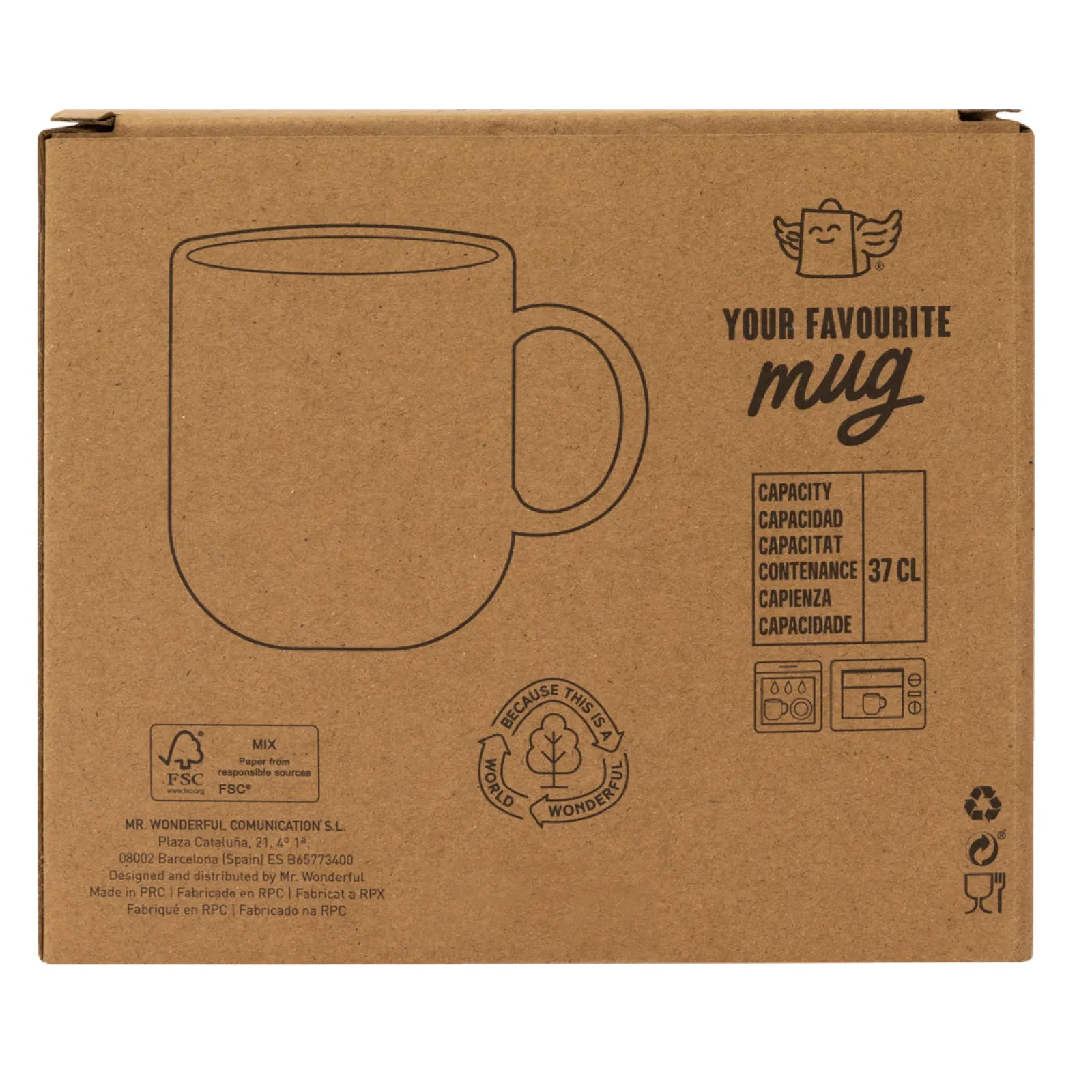 New Mr. Wonderful Caneca - O Que É Bom, Contigo