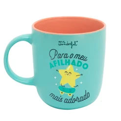 Hot Mr. Wonderful Caneca - Para O Meu Afilhado Mais