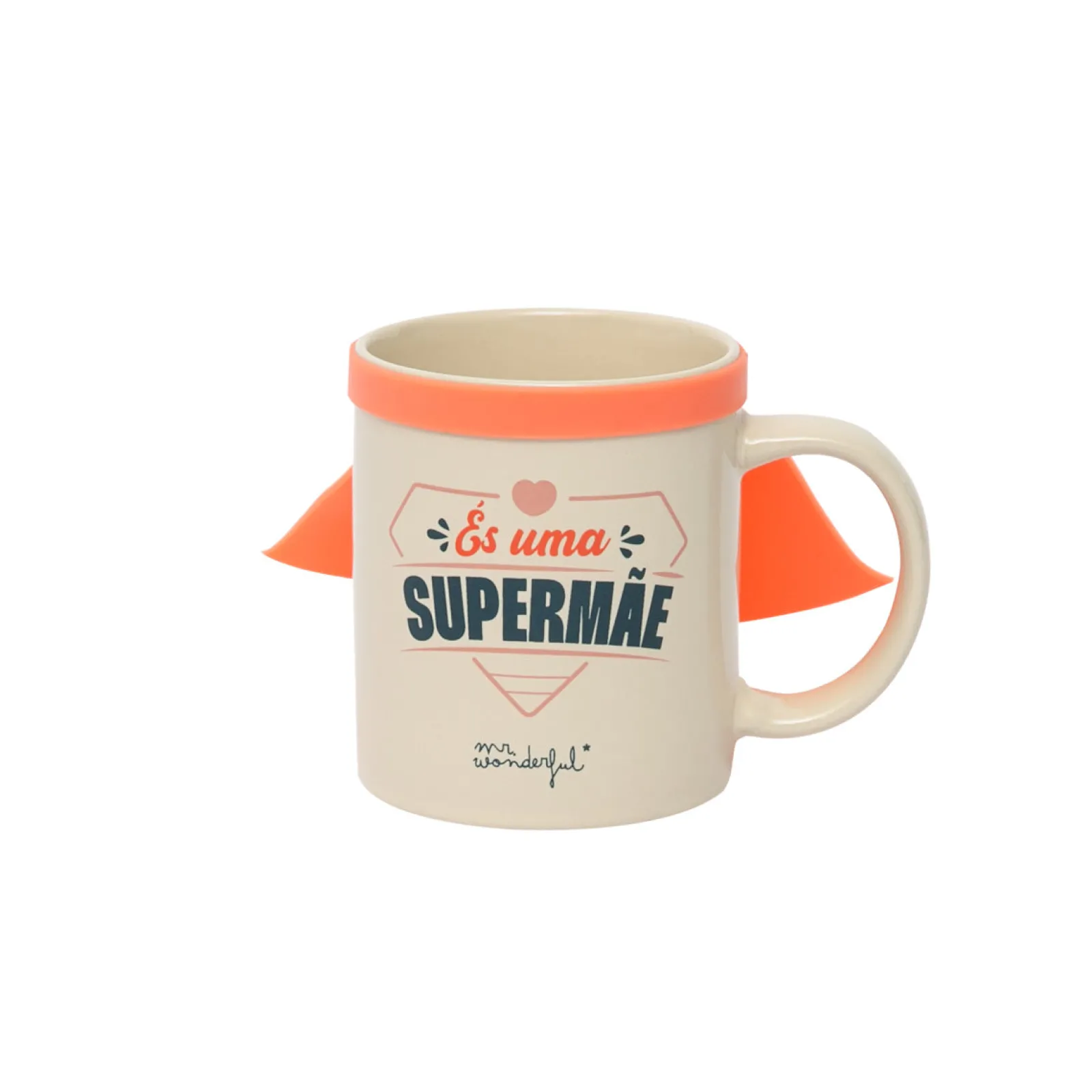 Mr. Wonderful Caneca Com Capa - És Uma Supermãe