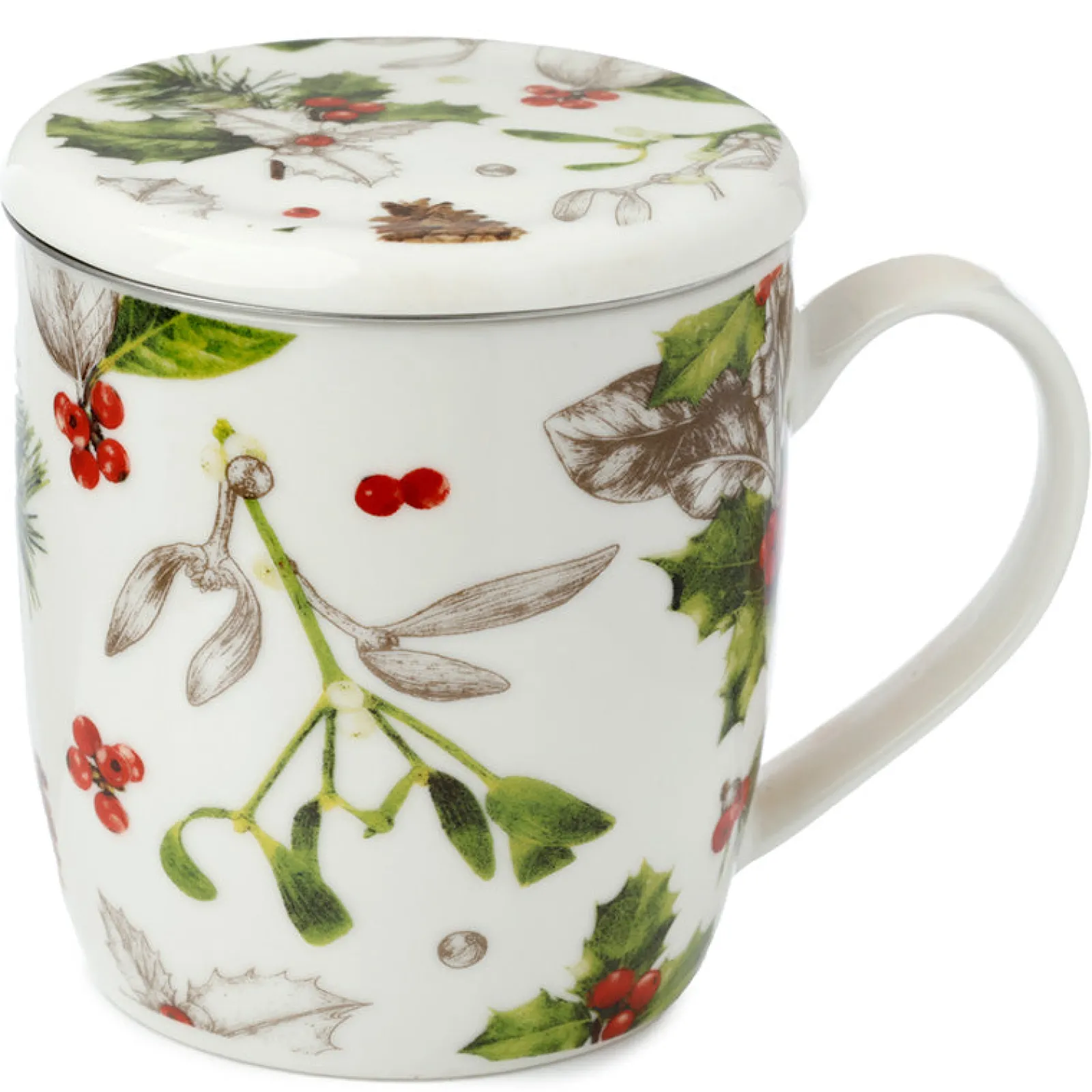 Best Puckator Caneca Com Infusor - Inverno Botânico