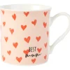 Kasa Caneca Corações Best Mum