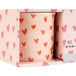 Kasa Caneca Corações Best Mum